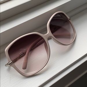 Two tone Beige Sunglasses